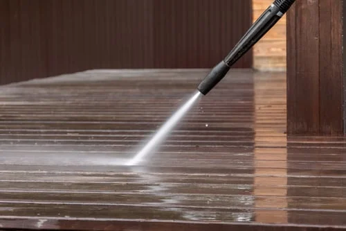 High-pressure hydro jetting cleaning a drain line in Dallas, TX
